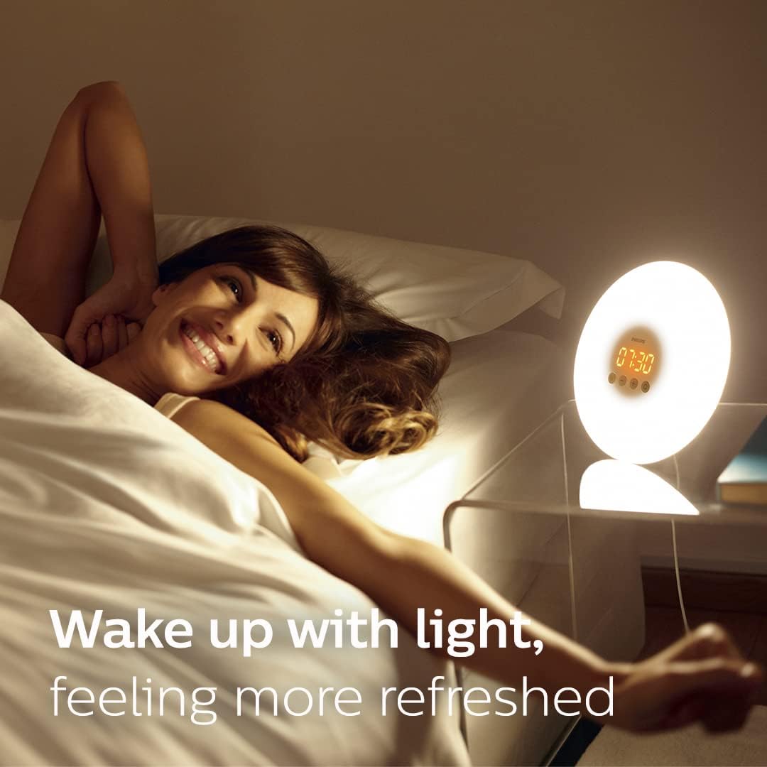 Philips HF3500/60 SmartSleep Wake-Up Light Alarm Clock