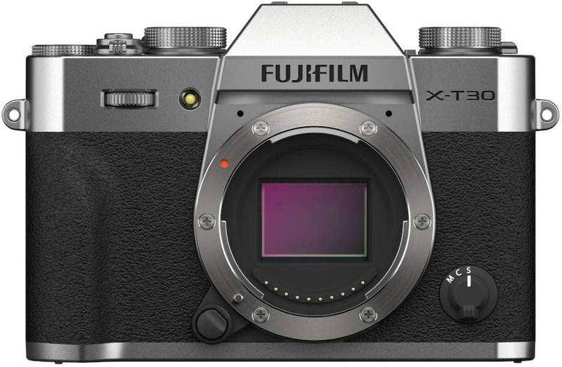 Fujifilm X-T30 II Silver Mirrorless Camera Body — main product image