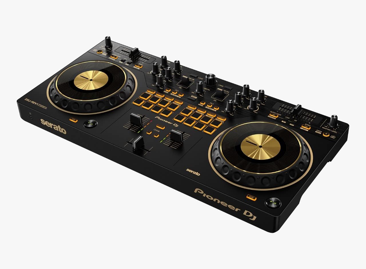 Pioneer DJ DDJREV1NGOLD Serato DJ Controller - Gold Edition
