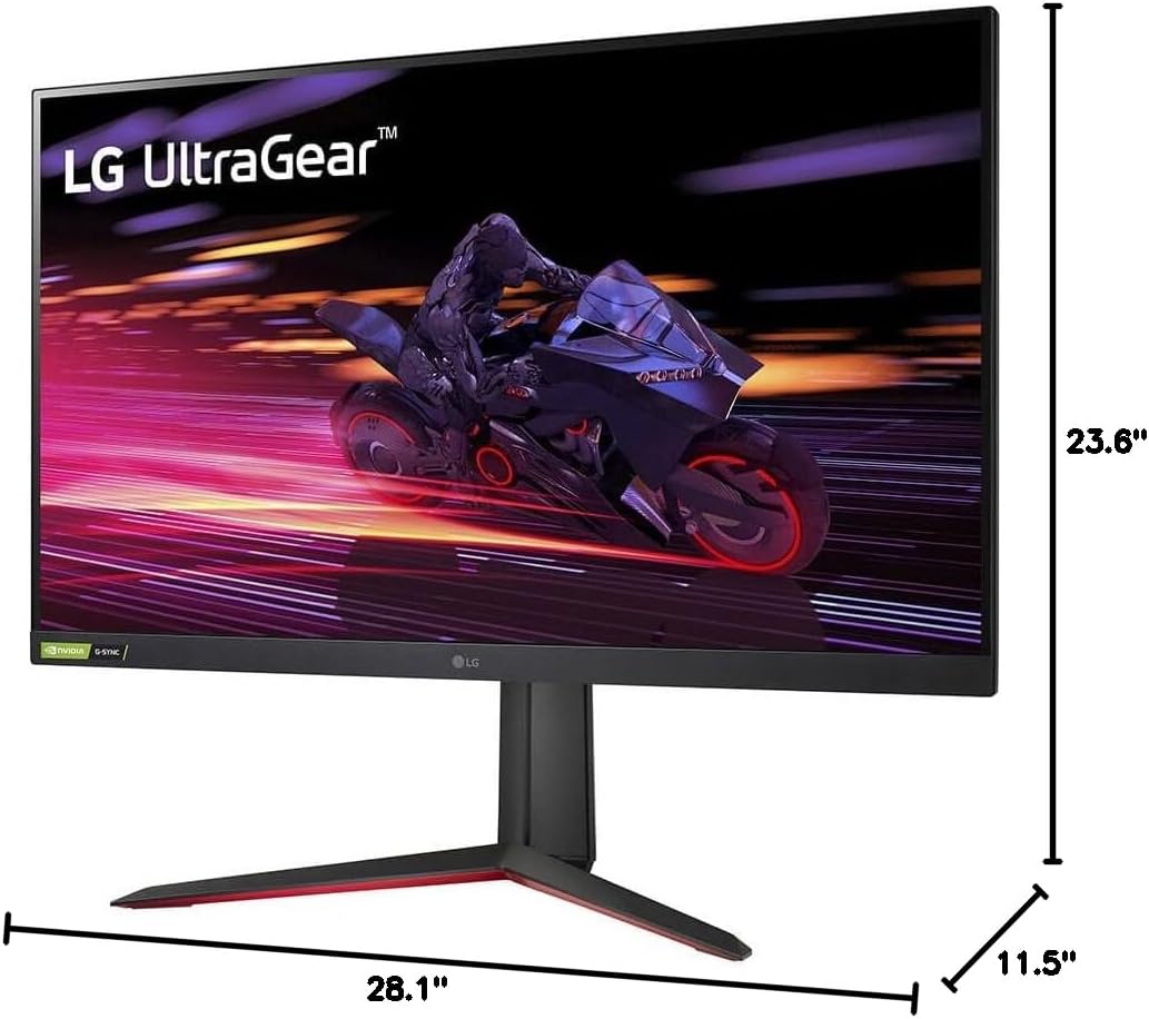 LG 32GP750-B.AUS 32" QHD 165Hz UltraGear Gaming Monitor