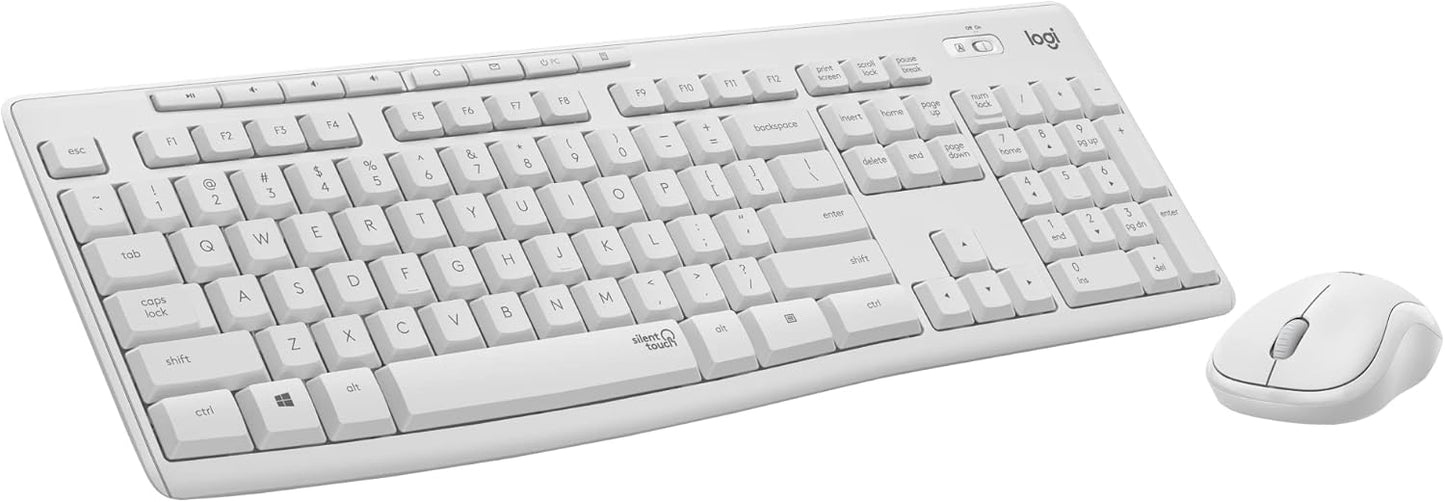 Logitech 920-009783 MK295 Silent Wireless Keyboard Mouse Combo