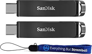 SanDisk SDCZ460-256G Ultra USB-C 256GB Flash Drive 2-Pack — main product image