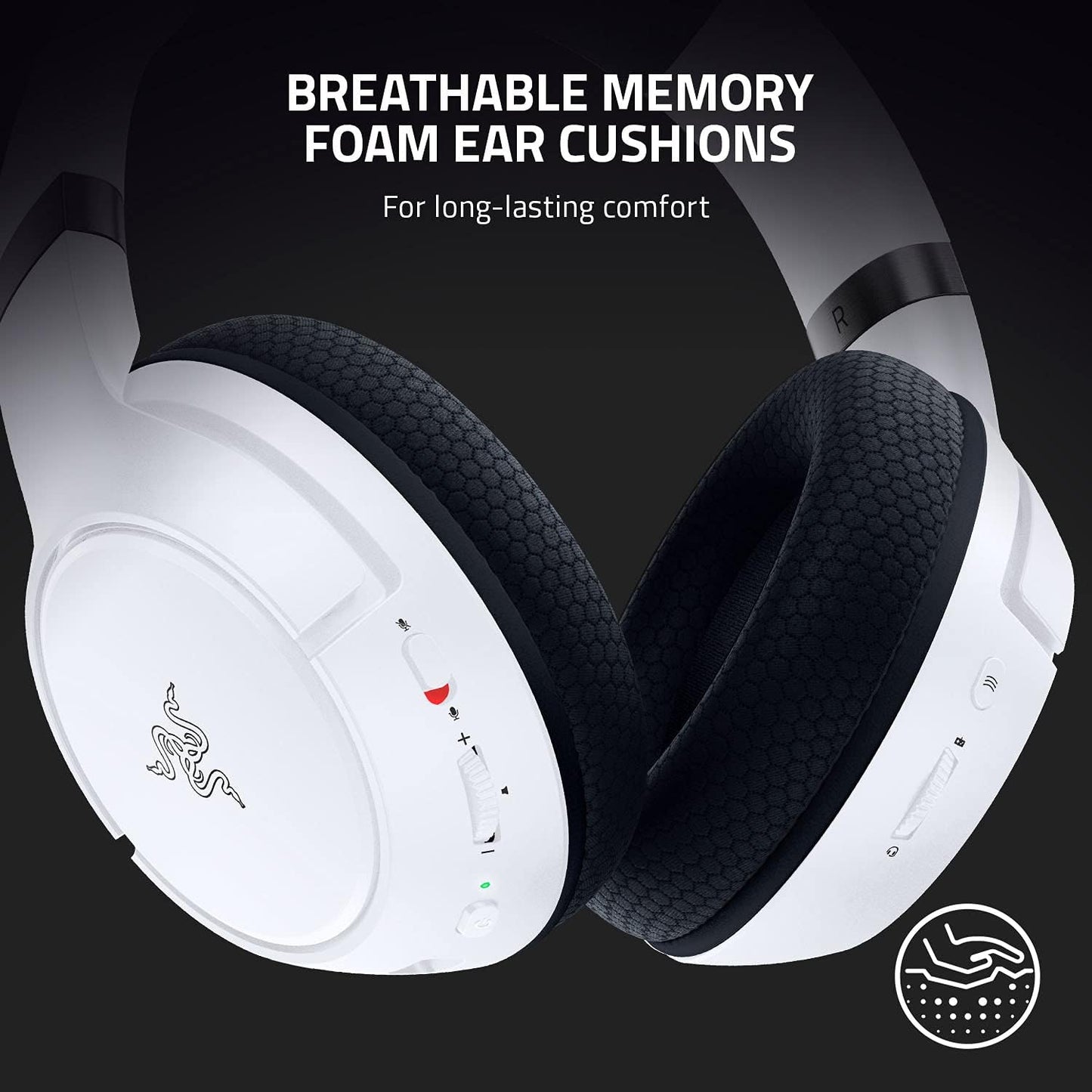 Razer Kaira8 Wireless Gaming Headset Xbox - White Renewed