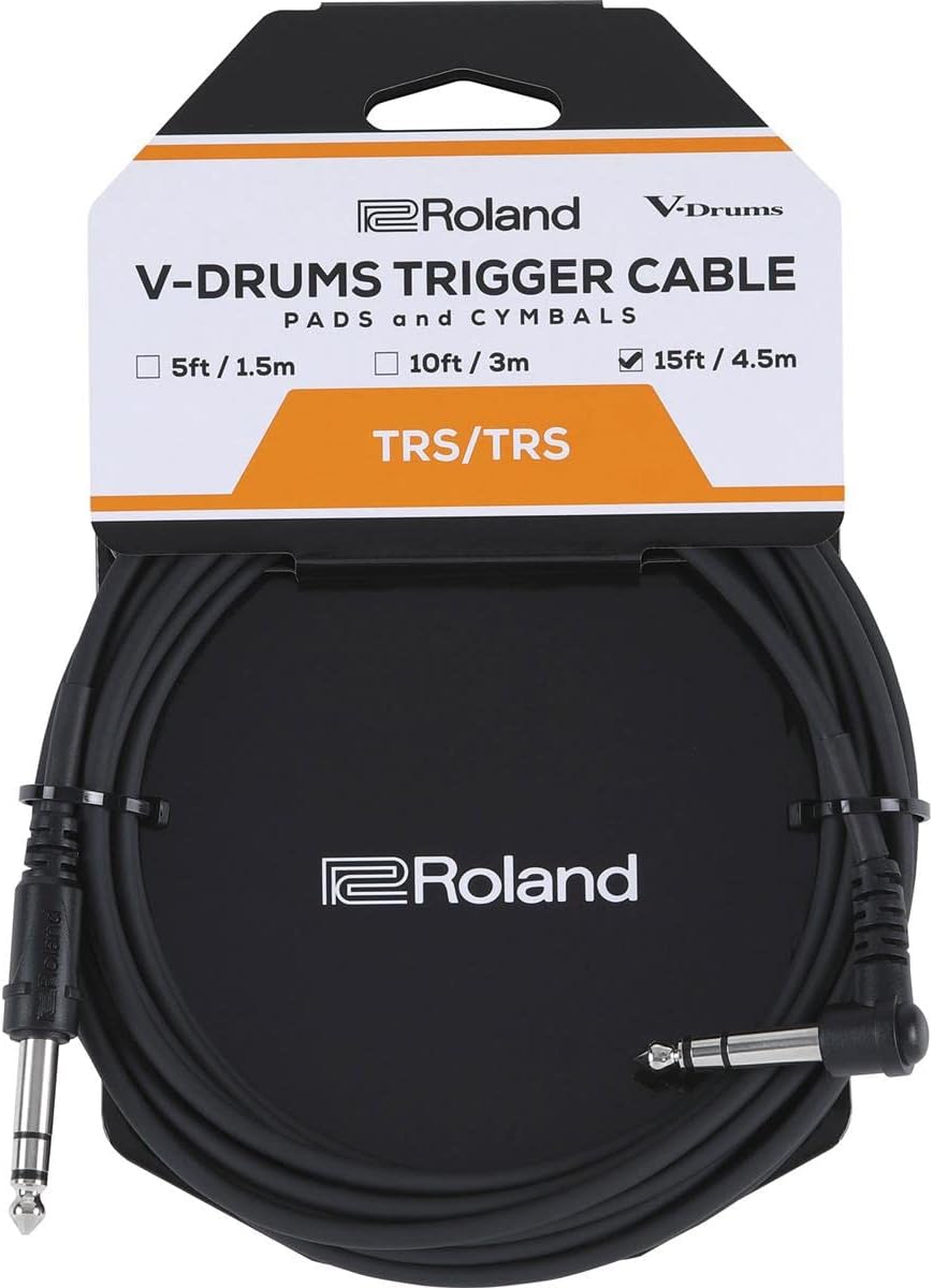 Roland PCS-15-TRA Electronic Drum Trigger Cable 15ft