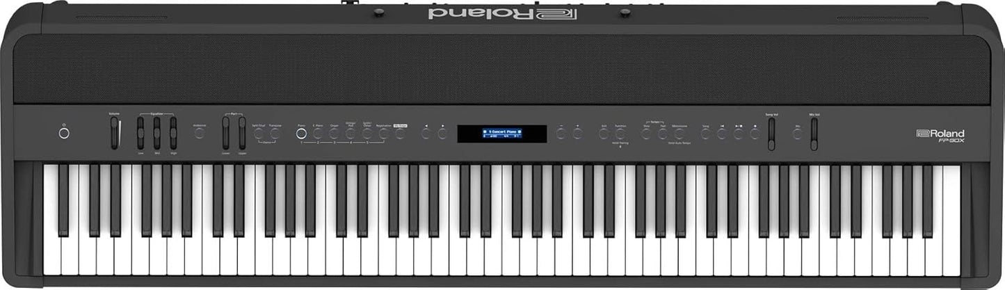 Roland AUS-FP-90X-BK-COMBO-DLX FP-90X Digital Piano Bundle