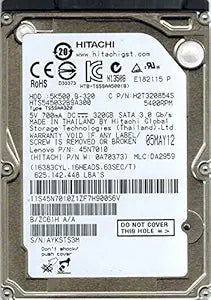 Hitachi HTS545032B9A300 320GB 2.5" SATA Hard Drive