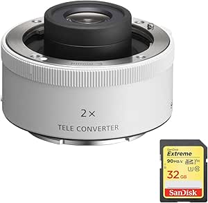 Sony E10SNSEL20TC FE 2.0X Teleconverter Lens 32GB