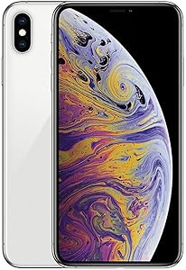 Apple iPhone Xs Max Verizon, 512GB Silver (Renewed)