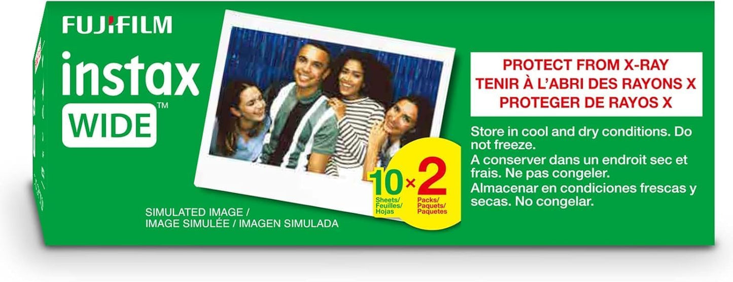 Fujifilm Instax Wide Instant Film 5-Pack for Wide Cameras