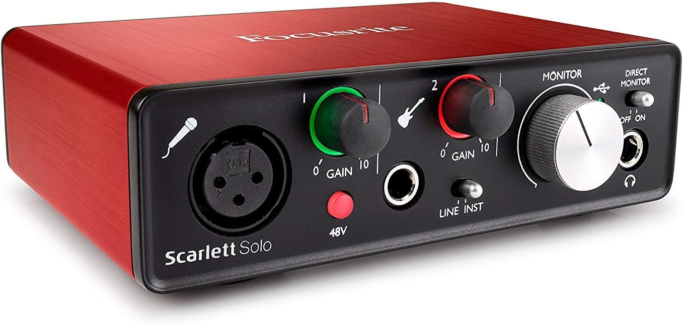 Focusrite AMS-SCARLETT-SOLO-2ND-GEN Scarlett Solo 2nd Gen Interface