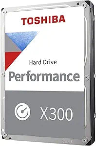 Toshiba HDWR160EZSTA X300 6TB 7200RPM Internal HDD — main product image