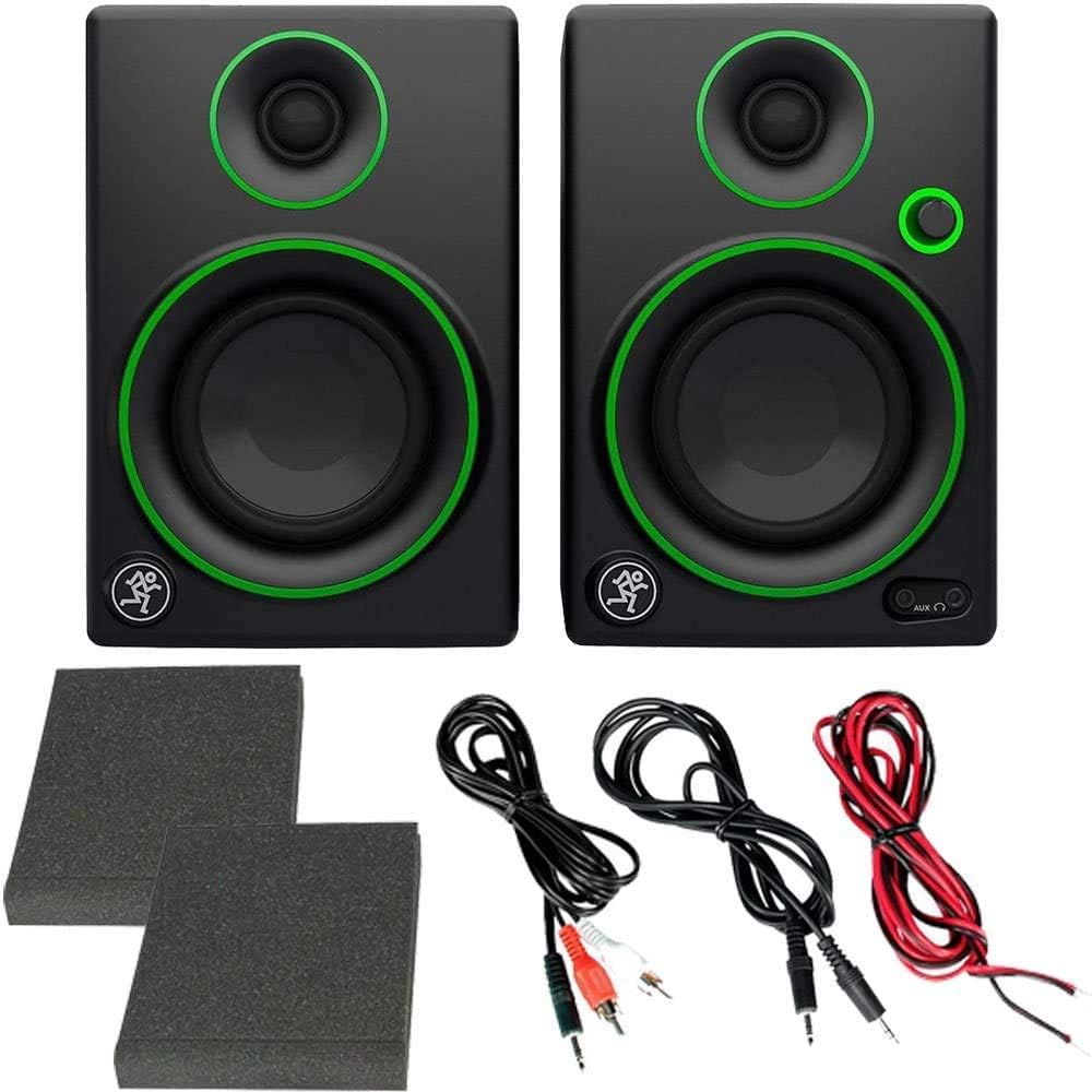 Mackie E3MKIECR3 CR3 Multimedia Monitors with Bluetooth Receiver