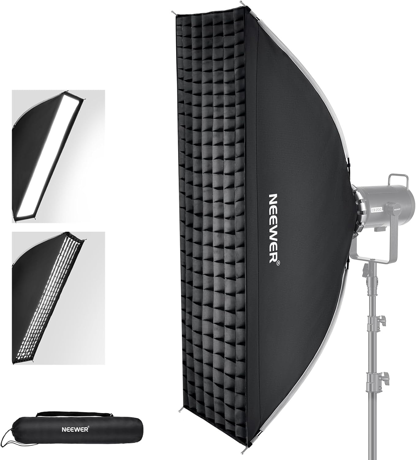 Neewer NS17S 12"x47" Rectangular Strip Softbox Bowens Mount