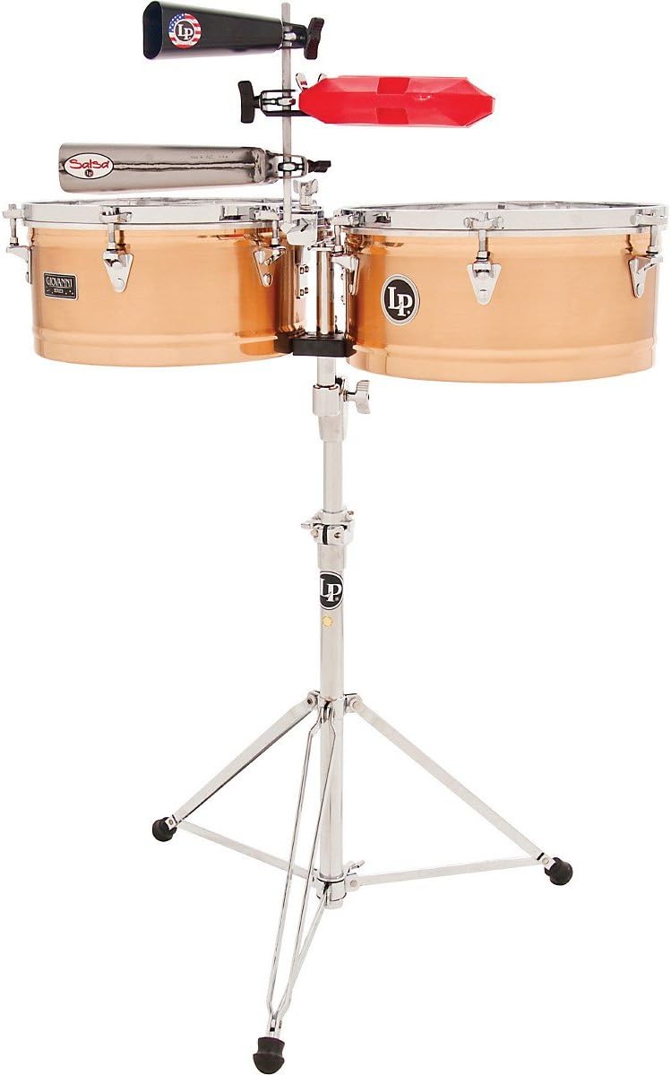 Latin Percussion LP1314-GIO Bronze Timbal Set