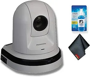 Panasonic AW-HE40HWPJ9 White PTZ Camera HDMI Bundle