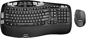 Logitech 920-008001 MK570 Wireless Wave Keyboard and Mouse Combo