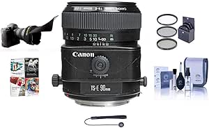 Canon 90mm F/2.8 TS-E Tilt-Shift Lens Bundle