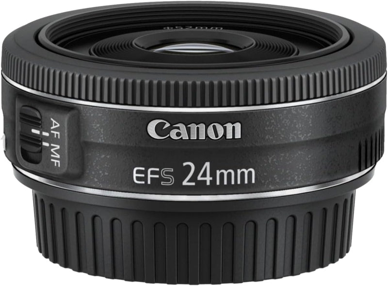 Canon EF-S2428STM 24mm f/2.8 STM Pancake Lens - Wide Angle, Compact — main product image