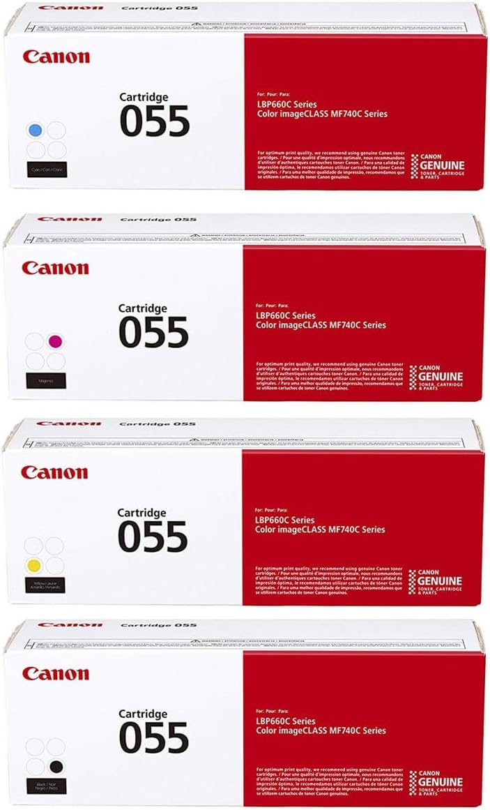 Canon CRG 055 Toner Set for MF743 & MF741 Printers — main product image