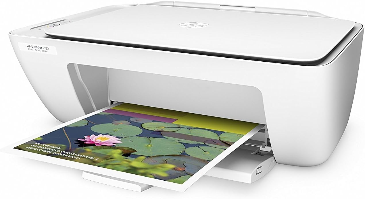 HP F5S32A DeskJet 2132 All-in-One Color Printer Scanner Copier