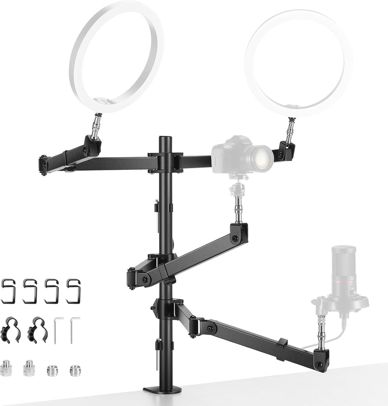 Neewer 10102160 Desktop Camera Mount with Arms — main product image