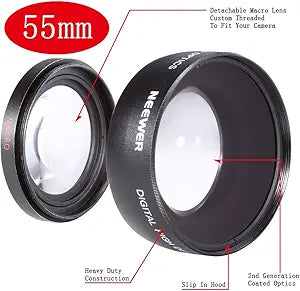 Neewer 10000181@@1 55mm Wide Angle Lens — main product image