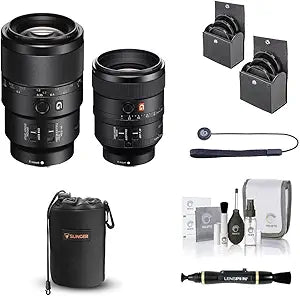 Sony 100mm & 90mm FE f/2.8 STF GM Macro Lens Bundle