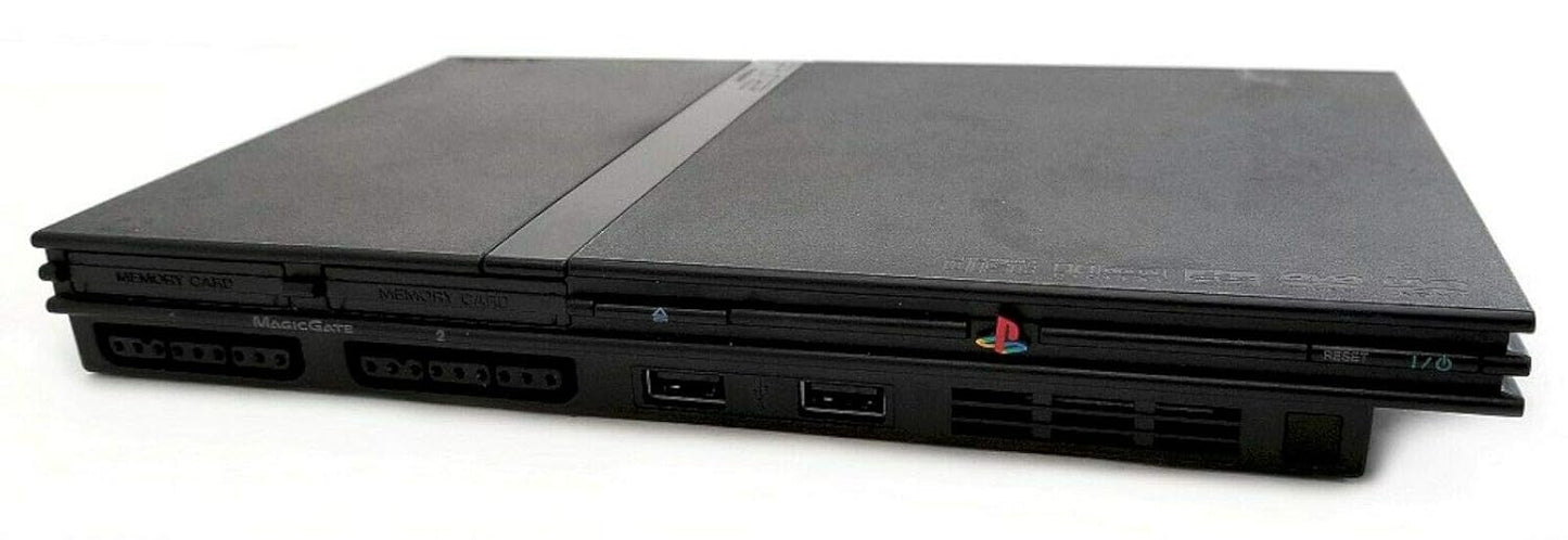 Sony PS2 SLIM Console + 2 Wireless Controllers (Renewed)