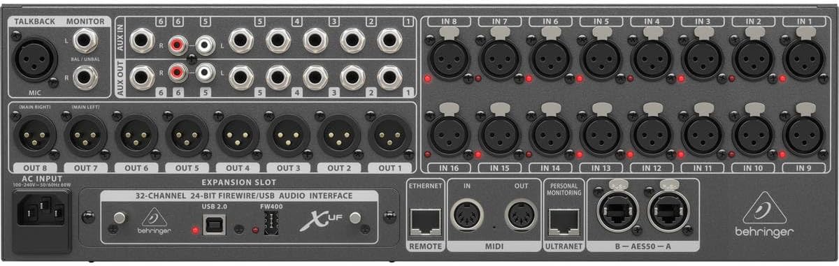 Behringer X32RACK 40-Input Digital Rack Mixer