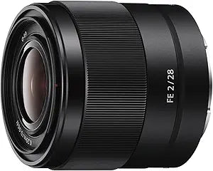Sony SEL28F20.SYX FE 28mm F2 E-Mount Lens