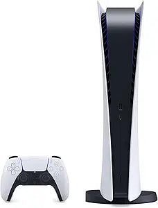 Sony PS5 Digital Edition Console - Fast SSD Gaming