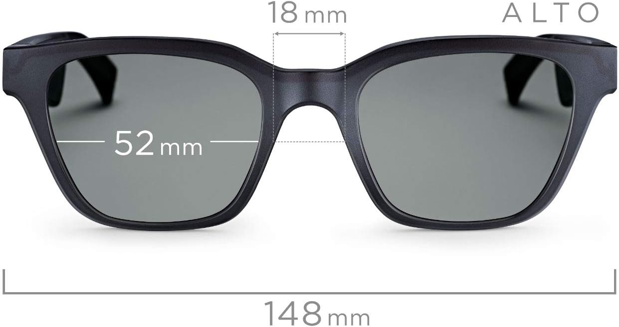 Bose Frames Open Ear Audio Sunglasses, Black