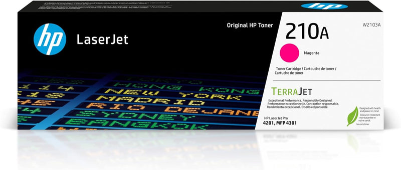 HP W2103A 210A Magenta Original LaserJet Toner Cartridge — main product image