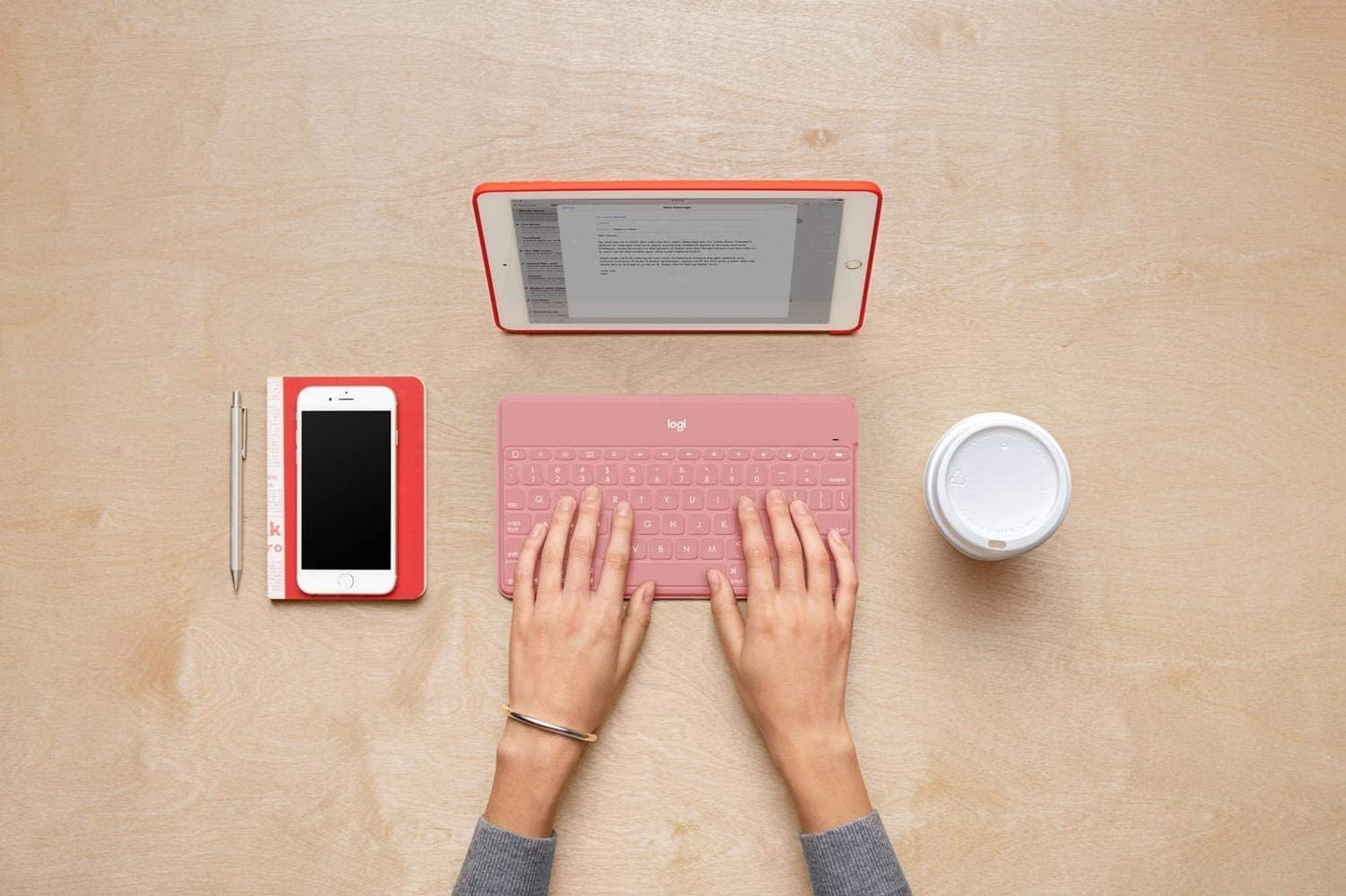 Logitech 920-008919 Keys-to-Go Ultra-Portable Keyboard