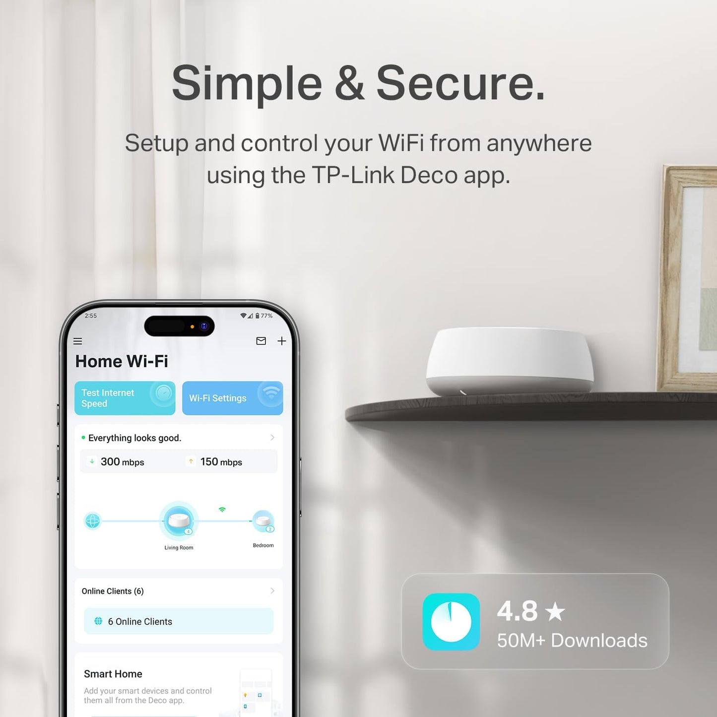 TP-Link Deco BE25(1-Pack) WiFi 7 Mesh Router