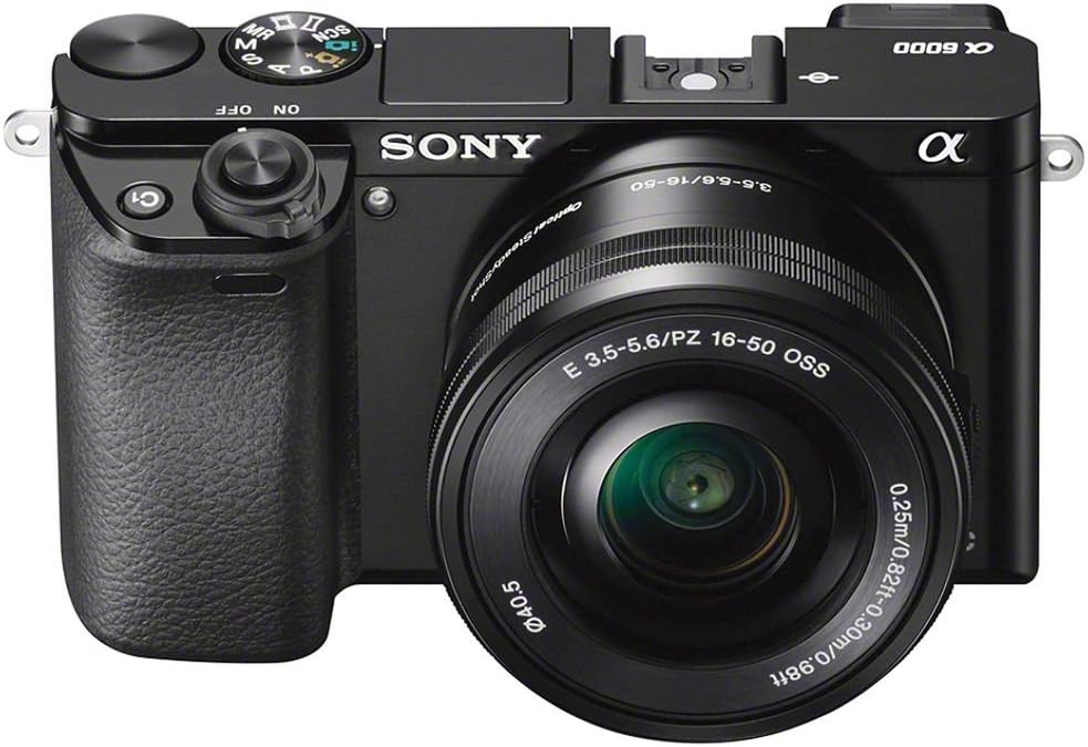 Sony ILCE6000L/B Alpha a6000 Mirrorless Camera with 16-50mm Lens
