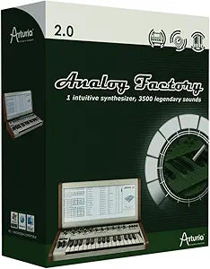 Arturia Analog Factory 2.0 Virtual Synthesizer Instrument