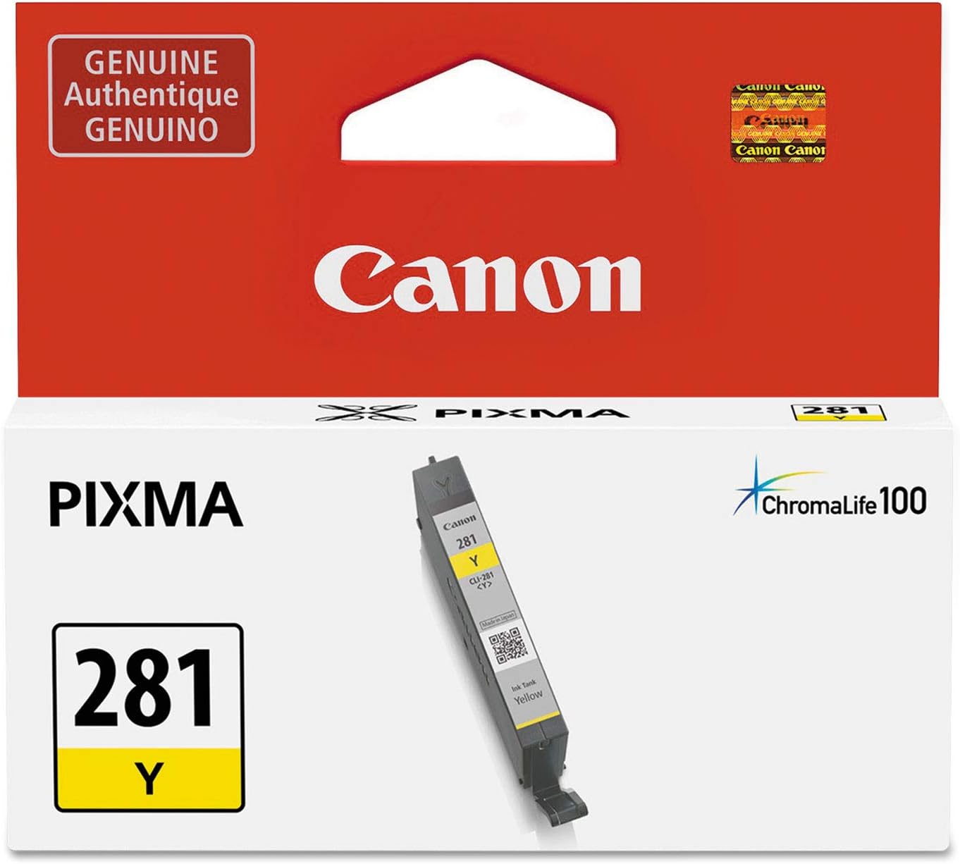 Canon 2090C001 CLI-281 Yellow Ink Tank