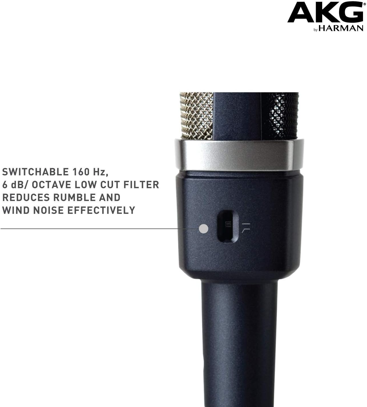 AKG C214-cr Large Diaphragm Condenser Microphone (Renewed)