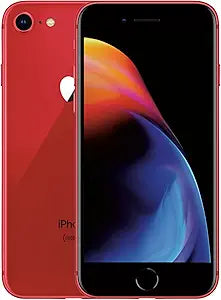 Apple iPhone 8: 64GB, Red, Unlocked, Renewed