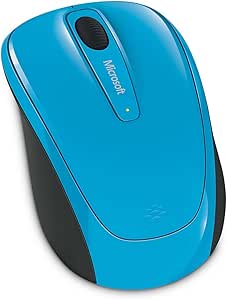 Microsoft 3500 Wireless Mobile Mouse Cyan Blue