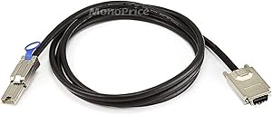 Monoprice 108183 2m External SAS Cable - SFF-8470 to SFF-8088