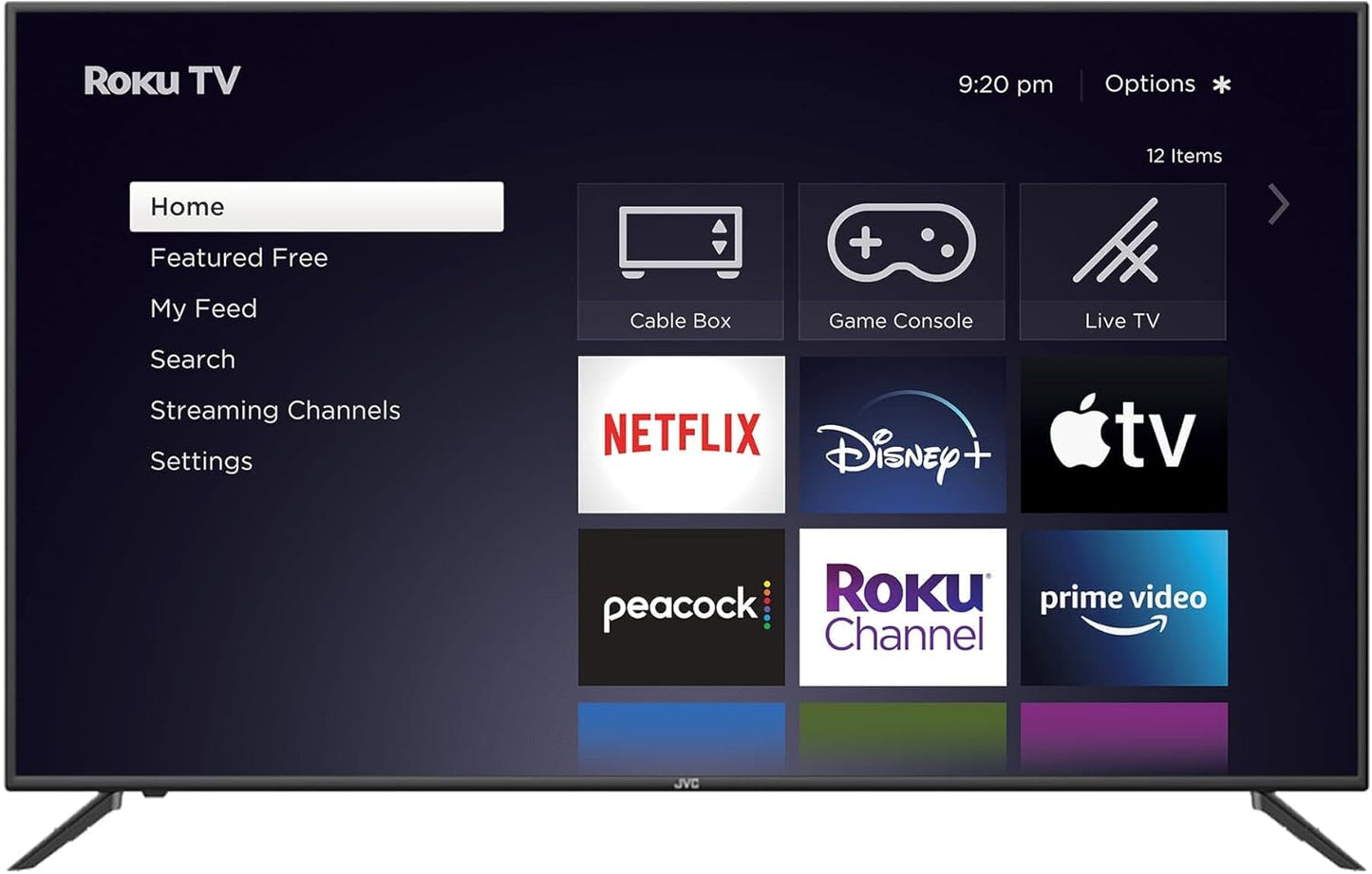 JVC LT-58MAW705 58-Inch 4K Roku Smart TV (Renewed)