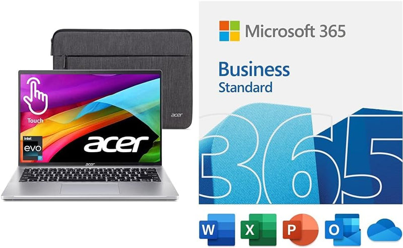 Acer Swift Go: Intel Evo, i7, 16GB, 512SSD + MS 365 Business — main product image