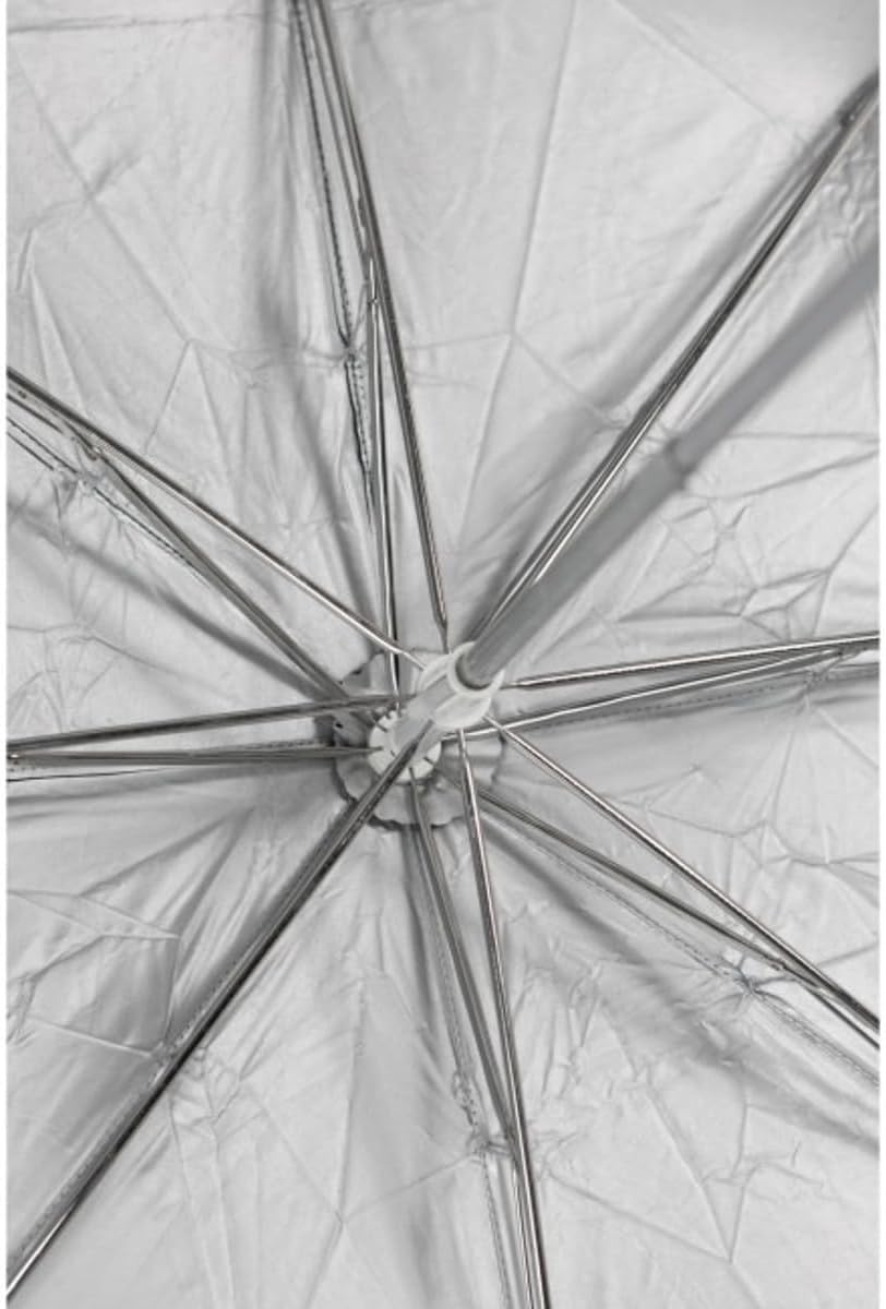 Westcott 2002 43-Inch Soft Silver Collapsible Umbrella