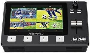 FEELWORLD AU- L2 Plus-02 Multi-Camera Video Mixer Switcher