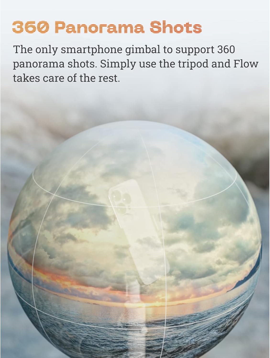 Insta360 CINSABBAOG Flow AI Smartphone Gimbal Stabilizer
