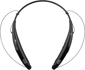 LG HBS770-BK Tone Pro Bluetooth Headphones Black Renewed