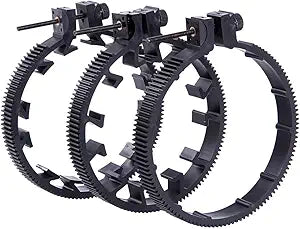 Neewer 90083126@@##1 Adjustable Follow Focus Gear Ring Set