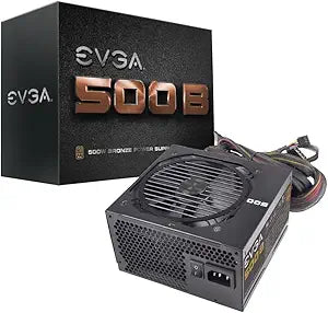EVGA 100-B1-0500-KR-cr 500W 80+ Bronze Power Supply Renewed